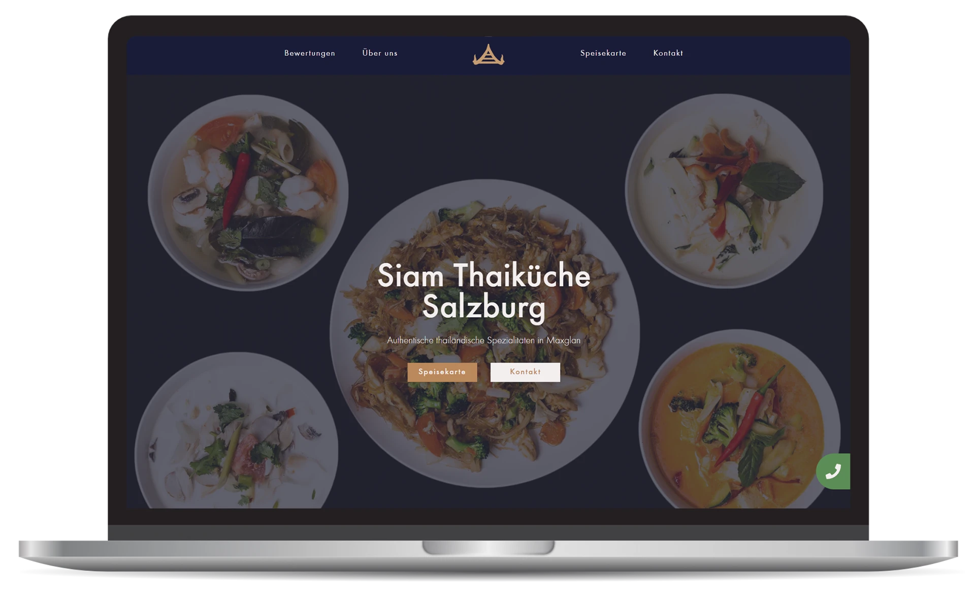 Mockup Siam Thaikueche Website